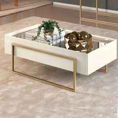Mesa de Centro DJ Pilar Off White