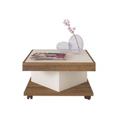 Mesa de Centro Artely Saara Pinho Com Off White