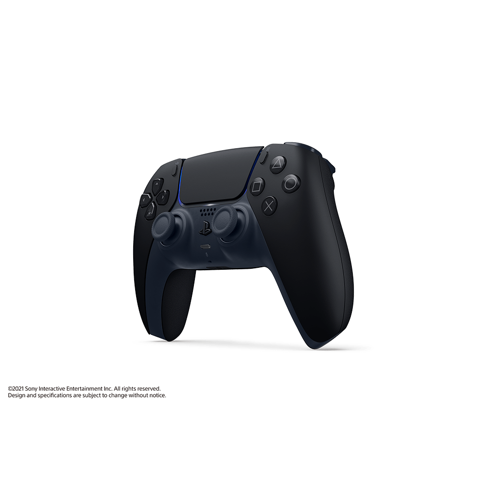 Controle PS5 Dualsense Midnight Black, Gatilhos Adaptáveis, Microfone  Integrado, Mutável, Entrada Headset 3.5mm, Botão C