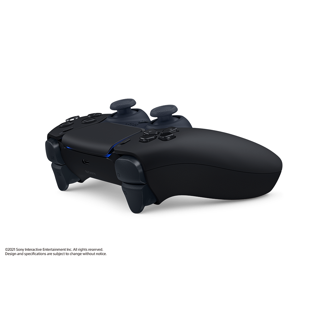 Controle PS5 Dualsense Midnight Black, Gatilhos Adaptáveis