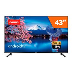 Smart TV 43", Android, Borda Fina AWS-TV-43-BL-02-A Biv Aiwa