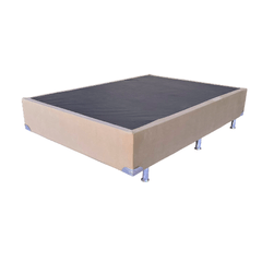 Base Box Casal Ortolar 138X188X43 Tucson Ripada Bege