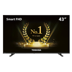Smart TV 43" Toshiba  Full HD LED TB017M  43V35L com WiFi, Dolby Audio e Espelhamento de Tela