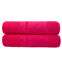 Toalha Banhão Pandora Camesa 75cm x 150cm Pink