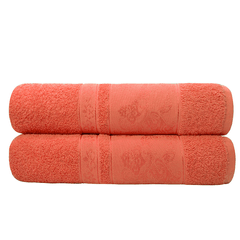 Toalha Banhão Pandora Camesa 75cm x 150cm Laranja