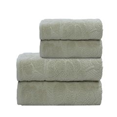 Toalha de Banho Malu Camesa 70cm x 140cm Bege Claro