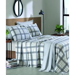 Jogo de Cama Dohler Casal 04 Peças Premium 100% Algodão 180 Fios Veneza 01