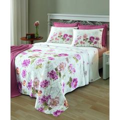 Jogo de Cama Dohler Queen 04 Peças Premium 100% Algodão 180 Fios Lisa 01