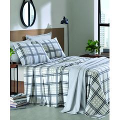 Jogo de Cama Dohler Solteiro 03 Peças Premium 100% Algodão 180 Fios Veneza 01