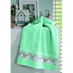 Toalha de Rosto Dohler Jacquard Premium Verde 50cm x 80cm FJ-6381