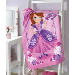 Toalha de Banho Dohler Infantil 70cmx115cm Licenciado Princesa Sofia 10