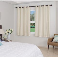 Cortina Bella Janela Pratika Parma 2,60m x 1,70m Areia