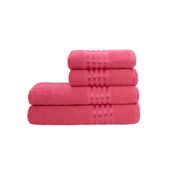 Toalha de Banho Decor Camesa 62cm x 120cm Pink