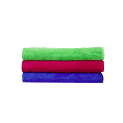 Kit Pano de Limpeza Camesa 03 Peças 30cm x 30cm Liso