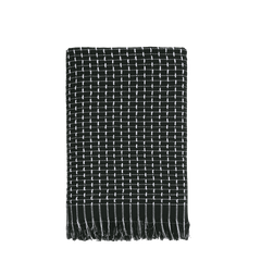 Manta Hedrons para Sofá Oslo 145 x 200cm  Preto