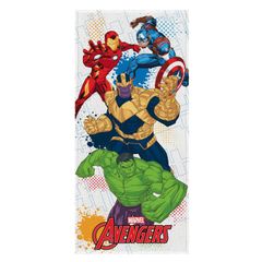 Toalha de Banho Infantil Lepper Felpuda 60cm x 120cm Vingadores