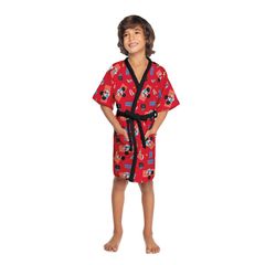 Roupão Infantil Lepper Aveludado Mickey P