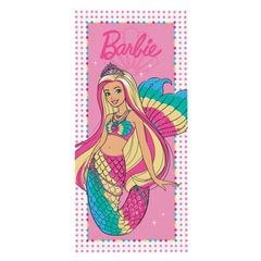 Toalha de Banho Infantil Lepper Felpuda 60cm x 120cm Barbie