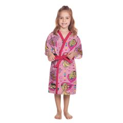 Roupão Infantil Lepper Aveludado Barbie M