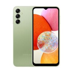 Samsung Galaxy A14 SM-A145M/DS Verde, Tela Infinita 6.6", Câmera Tripla 50mp+5mp+2mp, Câmera Frontal 13mp, 128GB de Memó