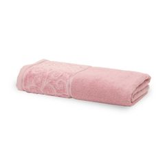Toalha de Banho Santista Fio Penteado Unique Anette Rose 70cm x 140cm