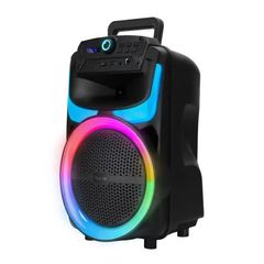 Caixa de Som Pulse Burst 250w Rms, SP402 com Bluetooth, Rádio Fm, Efeito Led e Bateria Recarregável