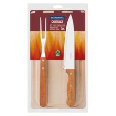 Kit Churrasco Tramontina 3 Peças Dynamic Inox