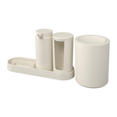 Kit de Banho Serene 4 Peças Brinox Lght Gray Coza