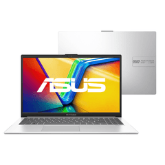 Notebook Asus Processador Core I3 E1504GA-NJ441W Prata Metalico 256GB SSD 4G RAM Tela 15.6"