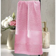 Toalha Lavabo Dohler Torino II 30cm x 45cm Rosa