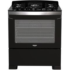 Fogão Dako Diplomata 5 Bocas Mesa de Vidro Preto 220v
