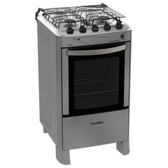 Fogão Esmaltec Jade 4064 4 Bocas Acendimento Automático Inox 220v