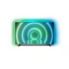 TV 55" Philips Led 7406 55PUG7906/78 4K UHD, 4 Hdmi, 2 Usb, Wi-fi, Bluetooth 5.0, Controle com Comando de Voz, Assistent
