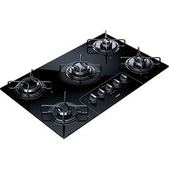 Fogão Cooktop Consul CD075AEUNA 5 Bocas  Preto Bivolt