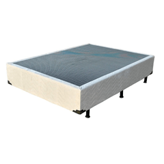 Base Box Casal Ortolar Tuckson 138x188x43 Bege