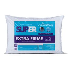 Travesseiro Altenburg 100% Algodão Super Extra Firme 48x68cm Branco