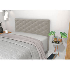 Cabeceira Box Avelan móveis Regulável Cinza
