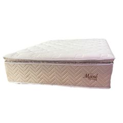 Colchão Casal Zeflex 138X188X35 Maré Luxo EPS Com Eurotop Bege