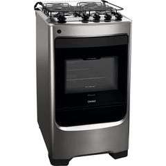 Fogão Consul CFO4NARUNA 4 Bocas Acendimento Automático Inox 220v