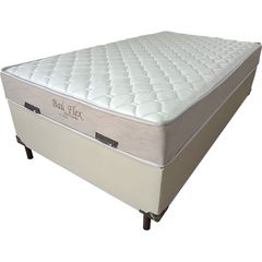 Unibox Bau Eurosono 110X198X68 Solteirão Flex Bege