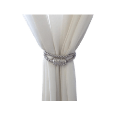 Abraçadeira Infinity AIIM Bella Arte com Imã Cordão 56cm Prata