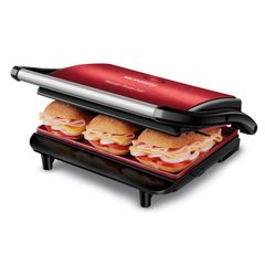 Grill Elétrico Mondial PG-01-RC Press Red Ceramic 220V