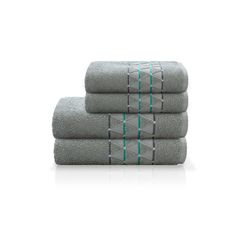 Toalha de Banho Camesa Atrium 70 cm x 130 cm Cinza