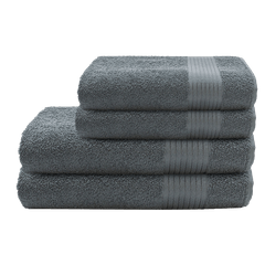 Toalha de Banho Camesa Omega 70cm x 130cm Cinza