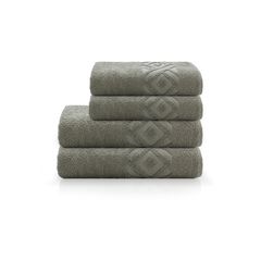 Toalha de Banho Camesa Oásis 70 cm x 130 cm Cinza