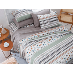 Jogo de Cama Solteiro Corttex 03 Peças 150 Fios Microfibra Coloart
