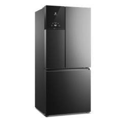 Refrigerador Inverter Electrolux IM8B Frost Free 3 Portas 590 Litros Black Inox 220v
