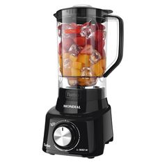 Liquidificador Mondial L-900 Turbo com Filtro 5 Velocidades 900W Preto 220V