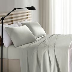 Jogo de Cama Dohler Queen 04 Peças Priori 100% Algodão Verde Claro