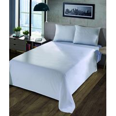 Jogo de Cama Dohler Queen 04 Peças Priori 100% Algodão Branco